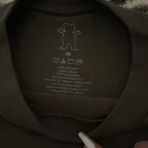 Dark Green grizzy shirt